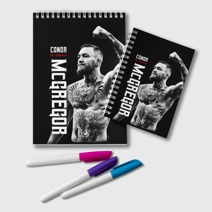 Блокнот Конор МакГрегор фото