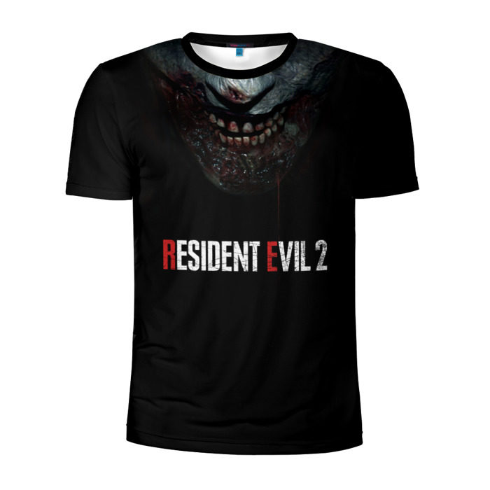 Мужская футболка 3D спортивная Resident Evil 2 фото