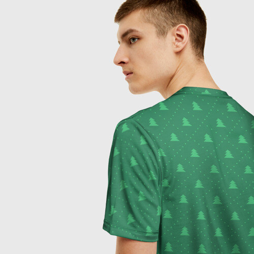 Мужская футболка 3D Кот хочет кушот фото