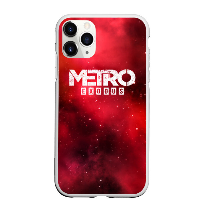 Чехол для iPhone 11 Pro матовый Metro Exodus фото