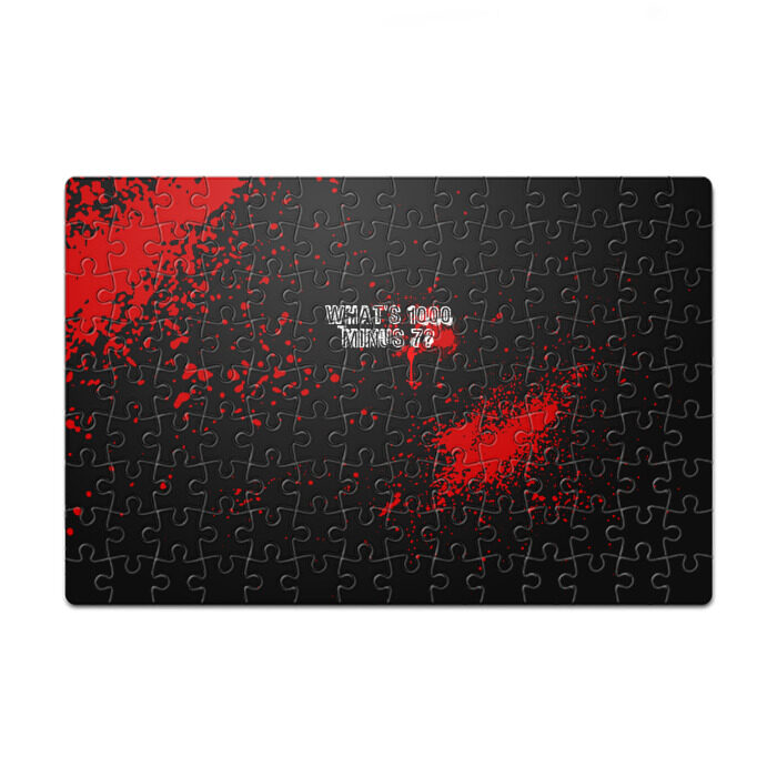 Пазл магнитный 126 элементов What`s 1000 minus 7? фото