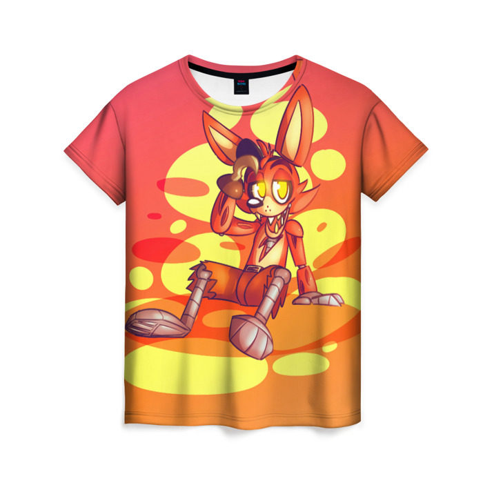 Женская футболка 3D FNAF Foxy фото