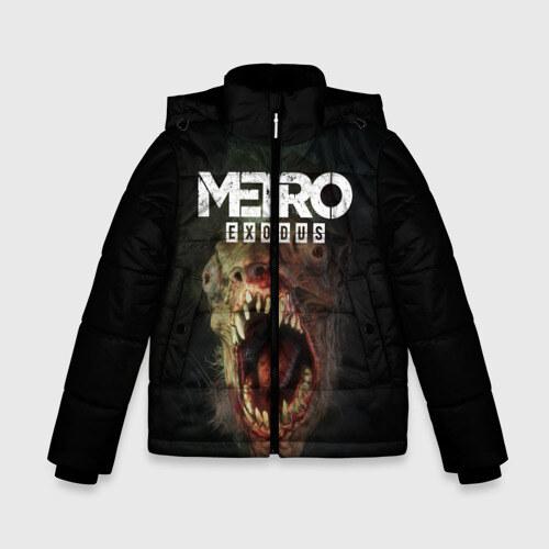 Зимняя куртка для мальчиков 3D Metro Exodus фото