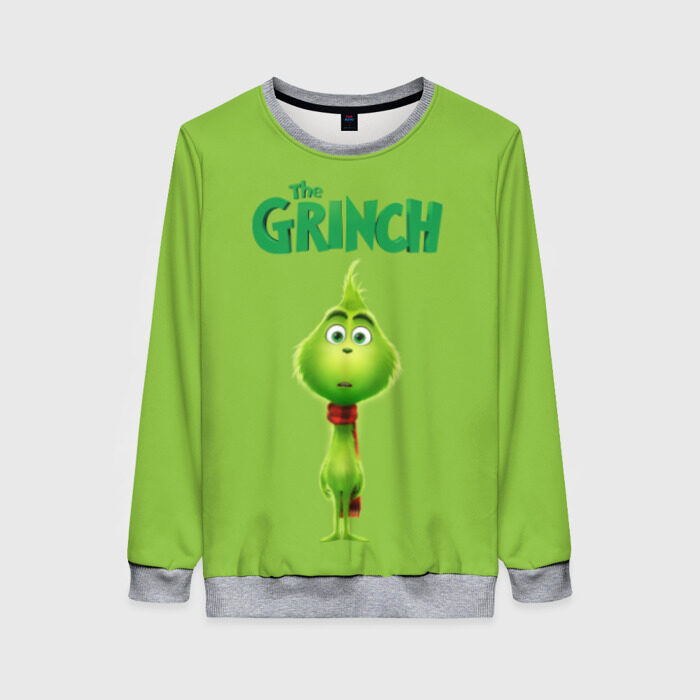 Женский свитшот 3D The Grinch фото