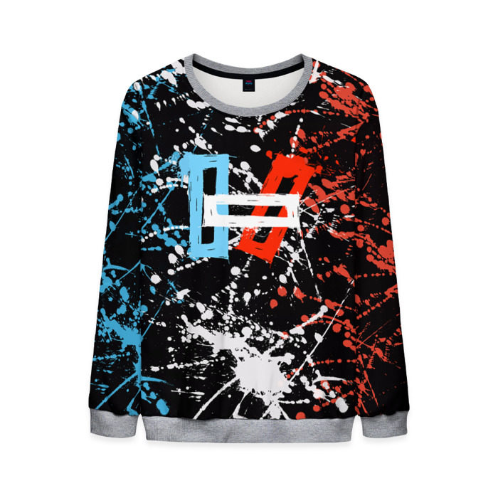 Мужской свитшот 3D Twenty One Pilots фото