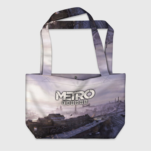 Пляжная сумка 3D Metro Exodus фото