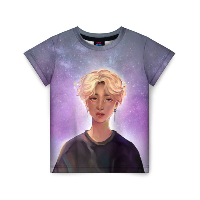 Детская футболка 3D BTS. Jimin фото