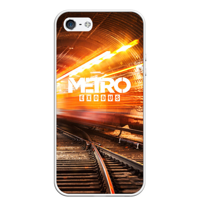 Чехол для iPhone 5/5S матовый metro exodus фото