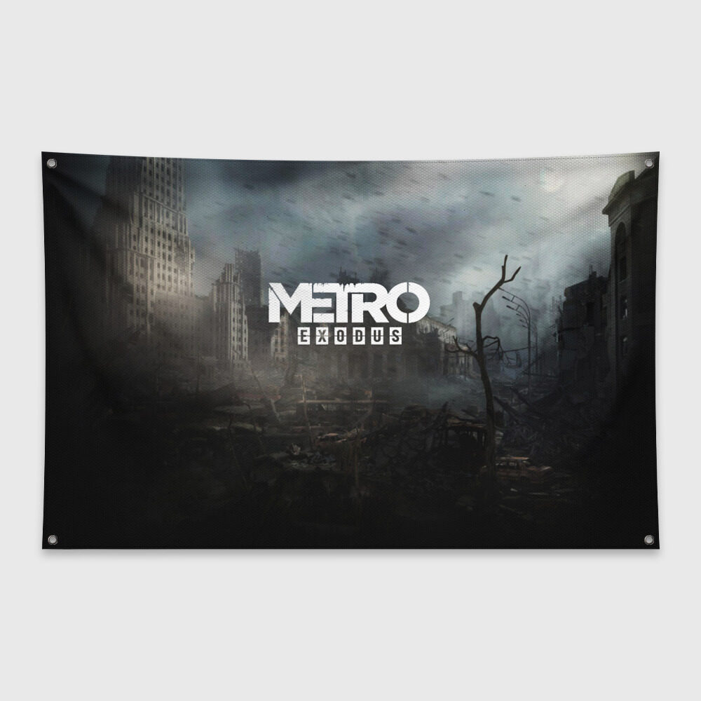 Флаг-баннер METRO EXODUS фото