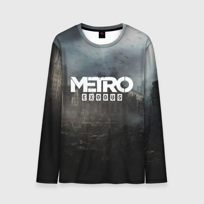 Мужской лонгслив 3D METRO EXODUS фото