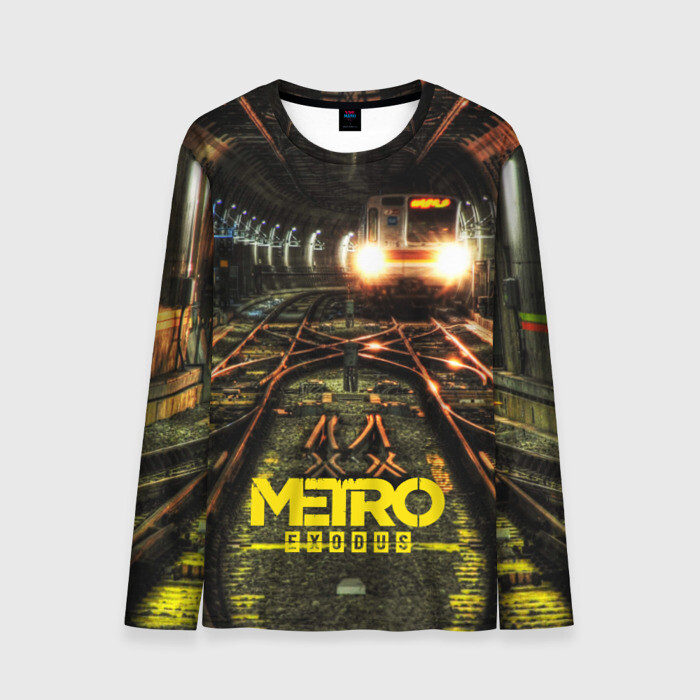 Мужской лонгслив 3D METRO EXODUS фото
