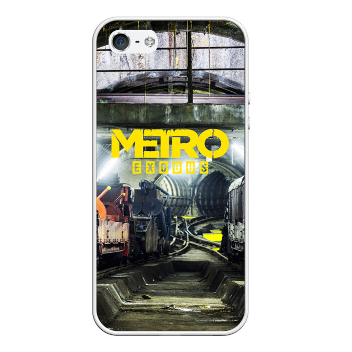 Чехол для iPhone 5/5S матовый METRO EXODUS фото