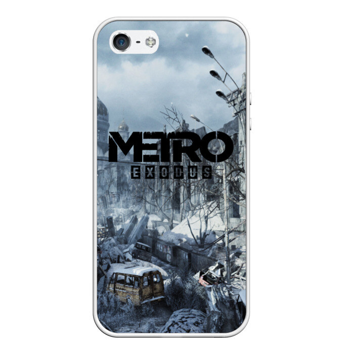 Чехол для iPhone 5/5S матовый METRO EXODUS фото