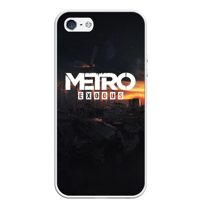 Чехол для iPhone 5/5S матовый METRO EXODUS фото