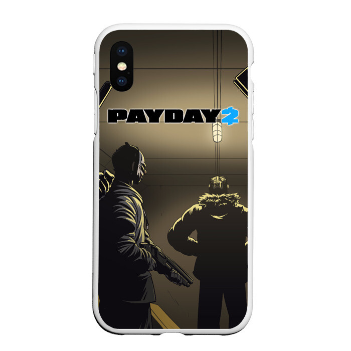 Чехол для iPhone XS Max матовый Payday 2 фото