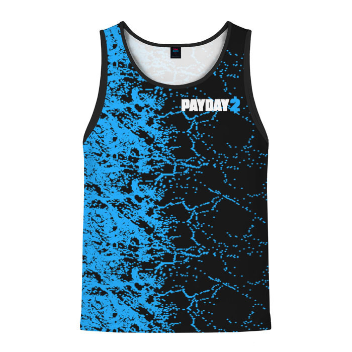 Мужская майка 3D Payday 2 фото