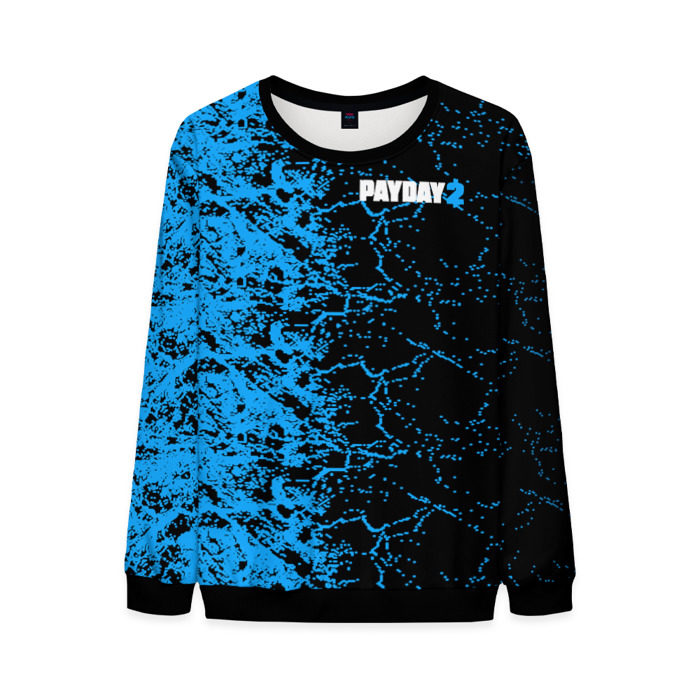 Мужской свитшот 3D Payday 2 фото