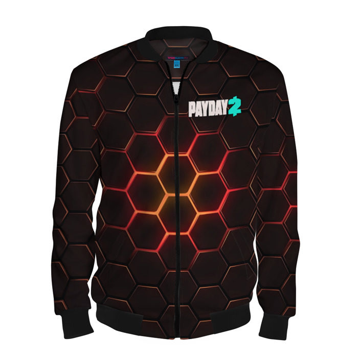 Мужской бомбер 3D Payday 2 фото