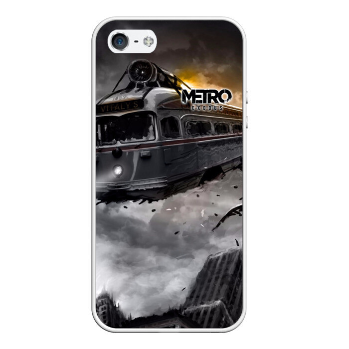 Чехол для iPhone 5/5S матовый Metro Exodus фото