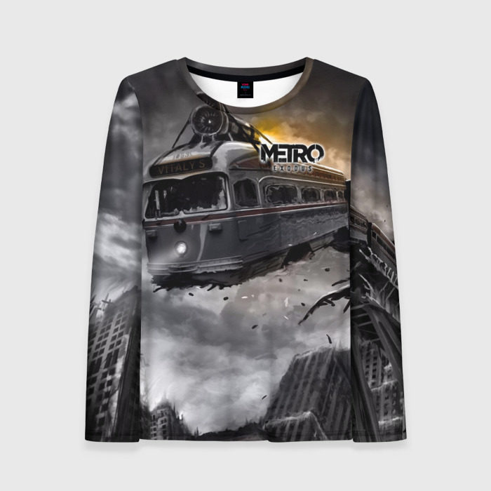 Женский лонгслив 3D Metro Exodus фото