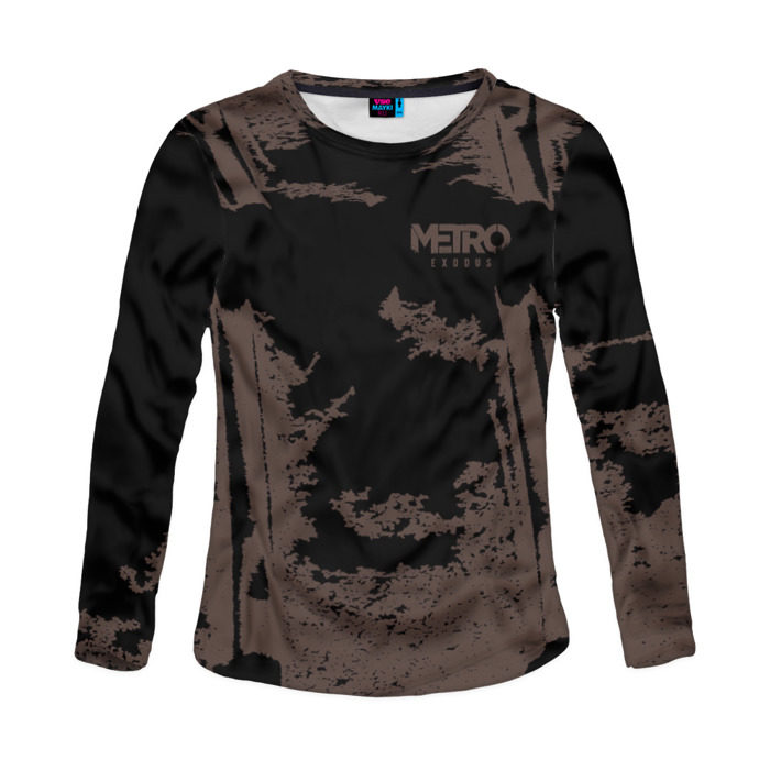 Женский лонгслив 3D Metro Exodus фото
