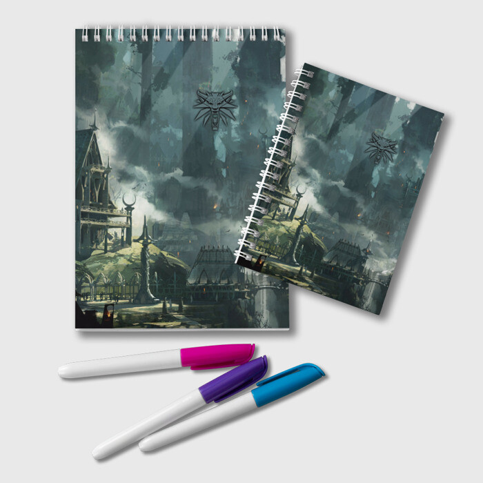 Блокнот The Witcher 3 Wild Hunt фото