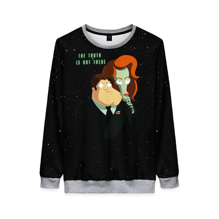 Женский свитшот 3D Истина где-то рядом... фото