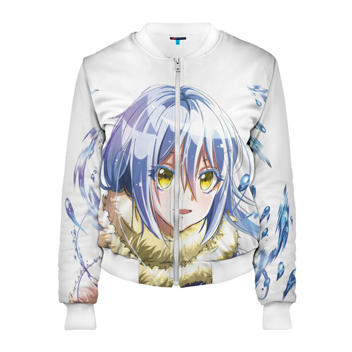 Женский бомбер 3D That Time I Got Reincarnated a фото