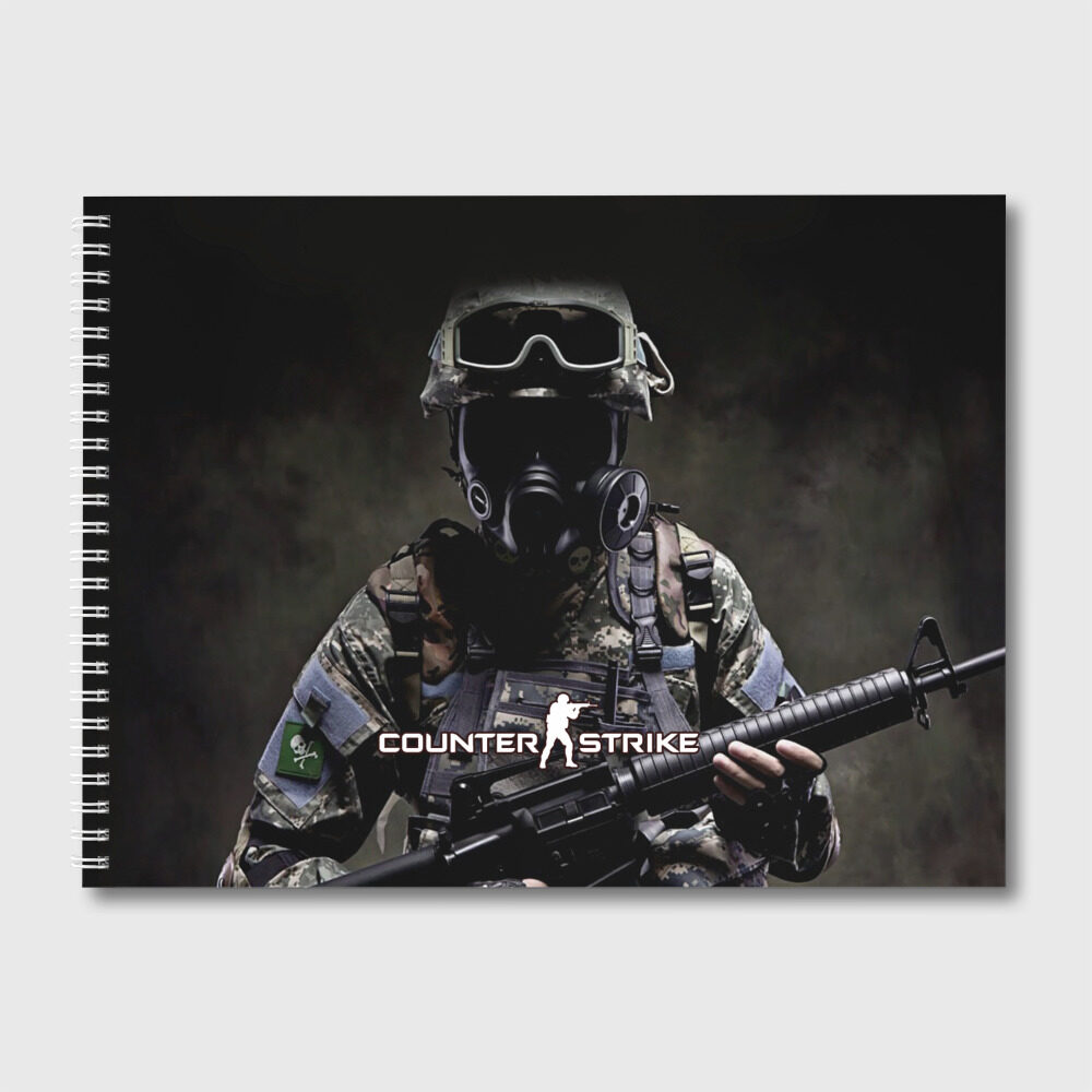 Альбом для рисования Counter Strike фото