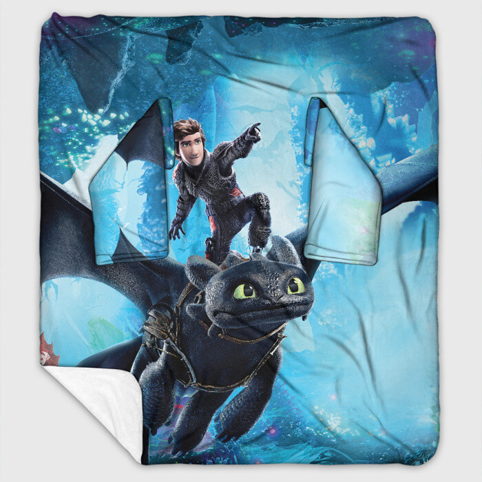 Плед с рукавами Как приручить дракона фото