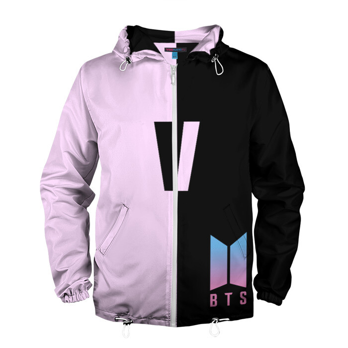 Мужская ветровка 3D BTS V фото