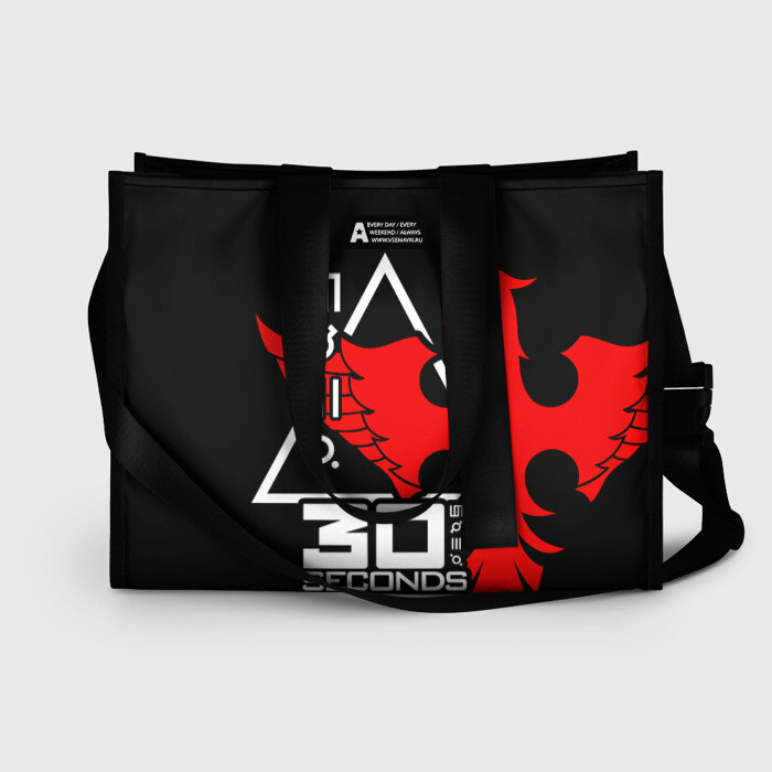 Сумка-шоппер 3D 30 Seconds to Mars фото