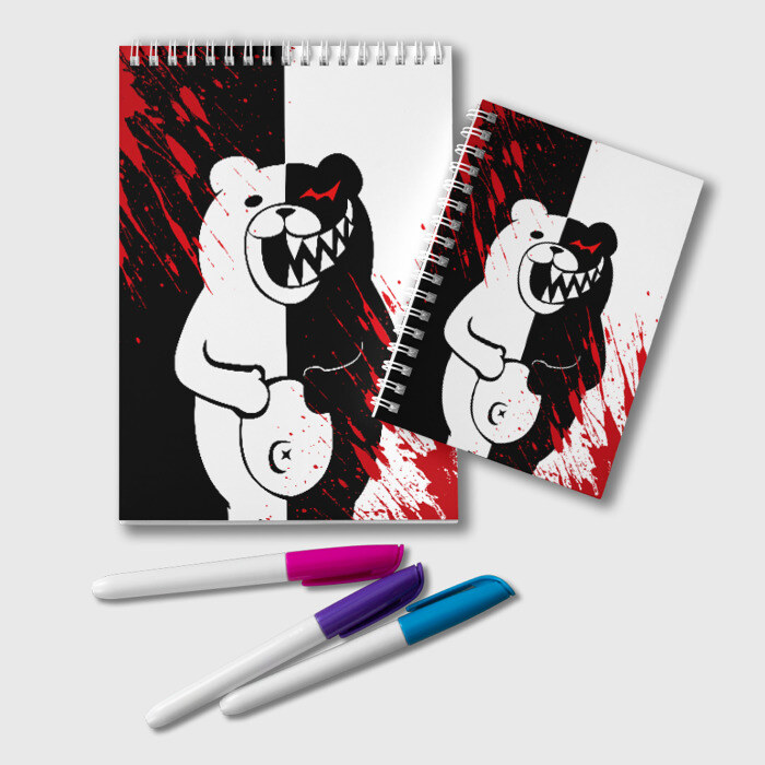 Блокнот MONOKUMA фото