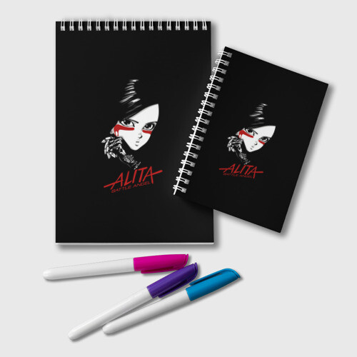 Блокнот Alita Battle Angel фото