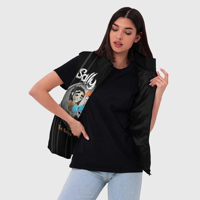 Женский жилет утепленный 3D Sally Face Episode Three фото