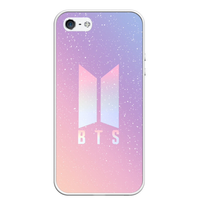 Чехол для iPhone 5/5S матовый BTS LOVE YOURSELF фото