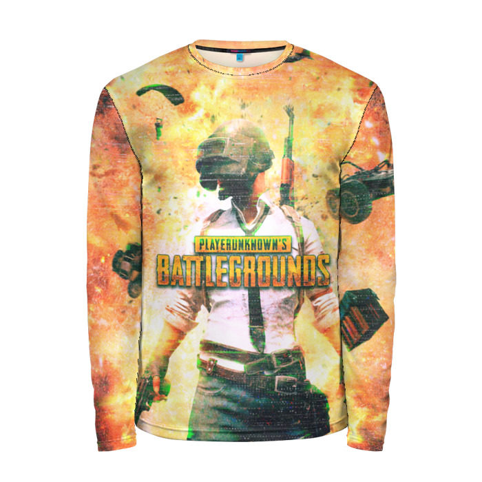 Мужской лонгслив 3D Playerunknown`s battlegrounds фото