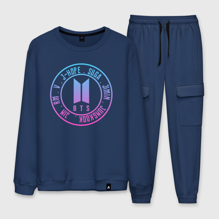 Мужской костюм хлопок BTS LOVE YOURSELF фото