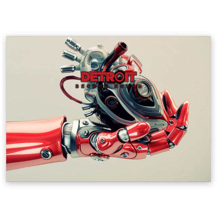 Поздравительная открытка Detroit become human фото