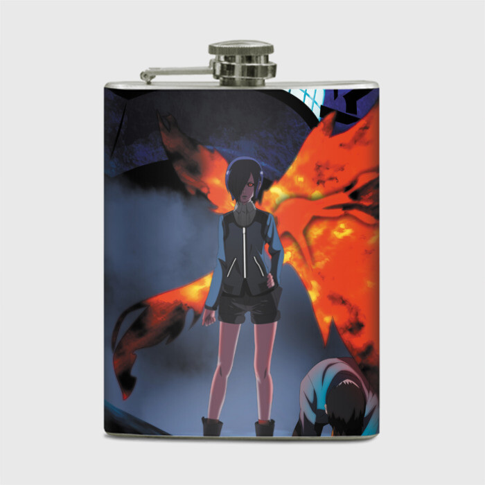 Фляга Токийский гуль бабочка фото