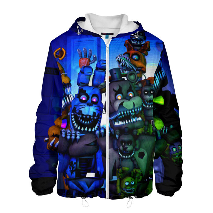 Мужская куртка 3D Five Nights At Freddy`s фото