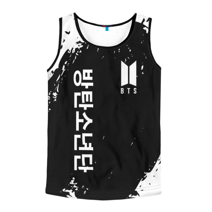 Мужская майка 3D BTS фото