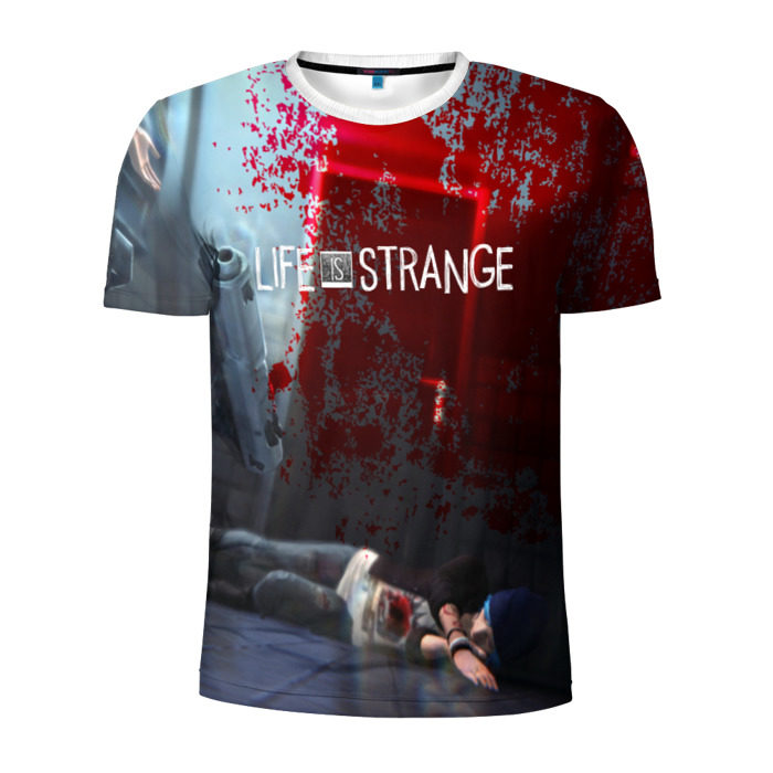 Мужская футболка 3D спортивная Life is Strange фото