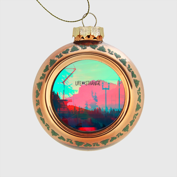 Стеклянный ёлочный шар Life is Strange фото
