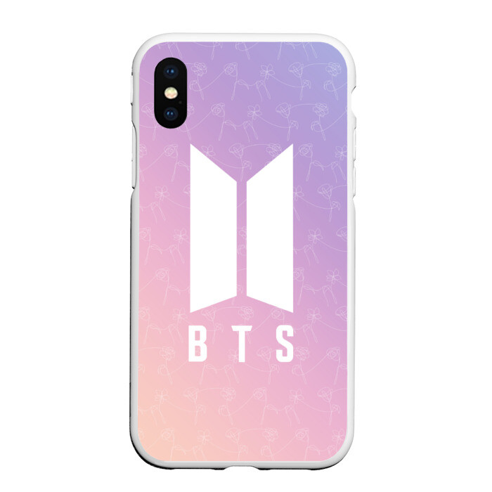 Чехол для iPhone XS Max матовый BTS LY фото