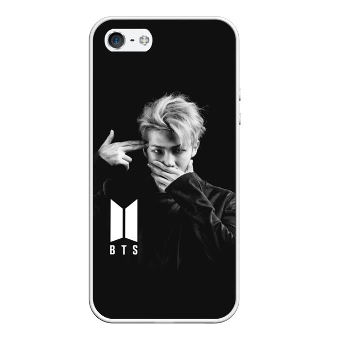 Чехол для iPhone 5/5S матовый BTS RAP MONSTER фото
