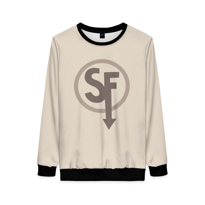 Женский свитшот 3D ЛАРРИ SANITY`S FALL фото