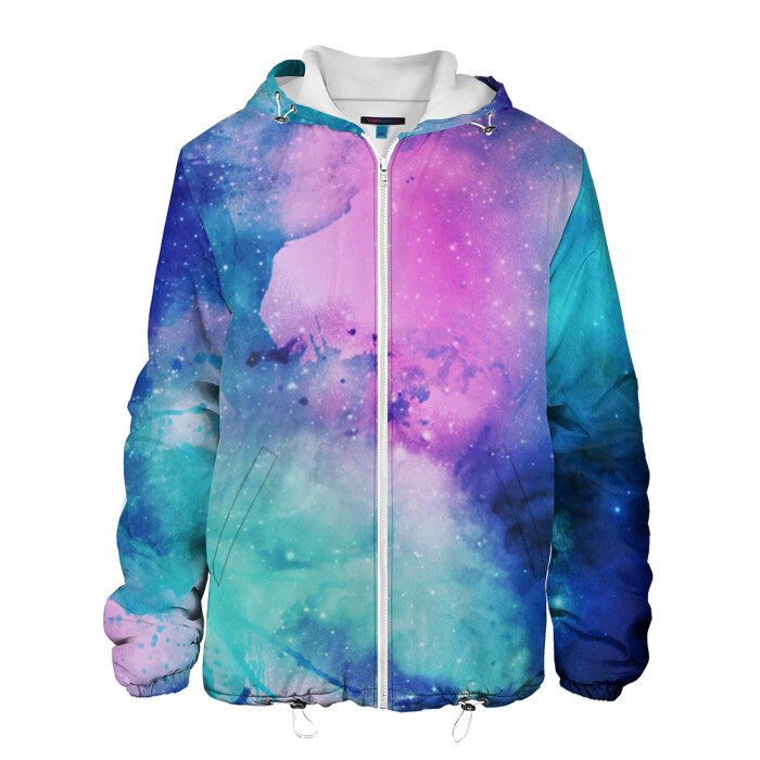 Мужская куртка 3D Космос фото