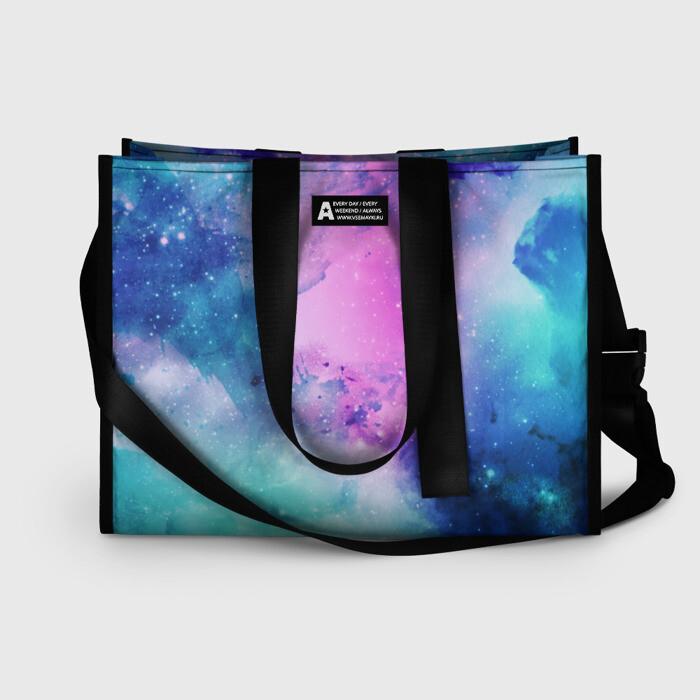Сумка-шоппер 3D Космос фото