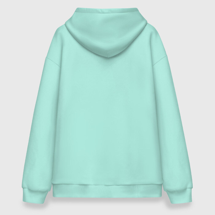 Худи SuperOversize хлопок ЗА БАБ фото